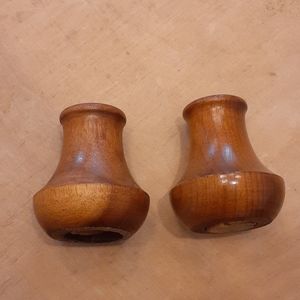 Rare Myrtlewood MCM Salt and Pepper Shakers